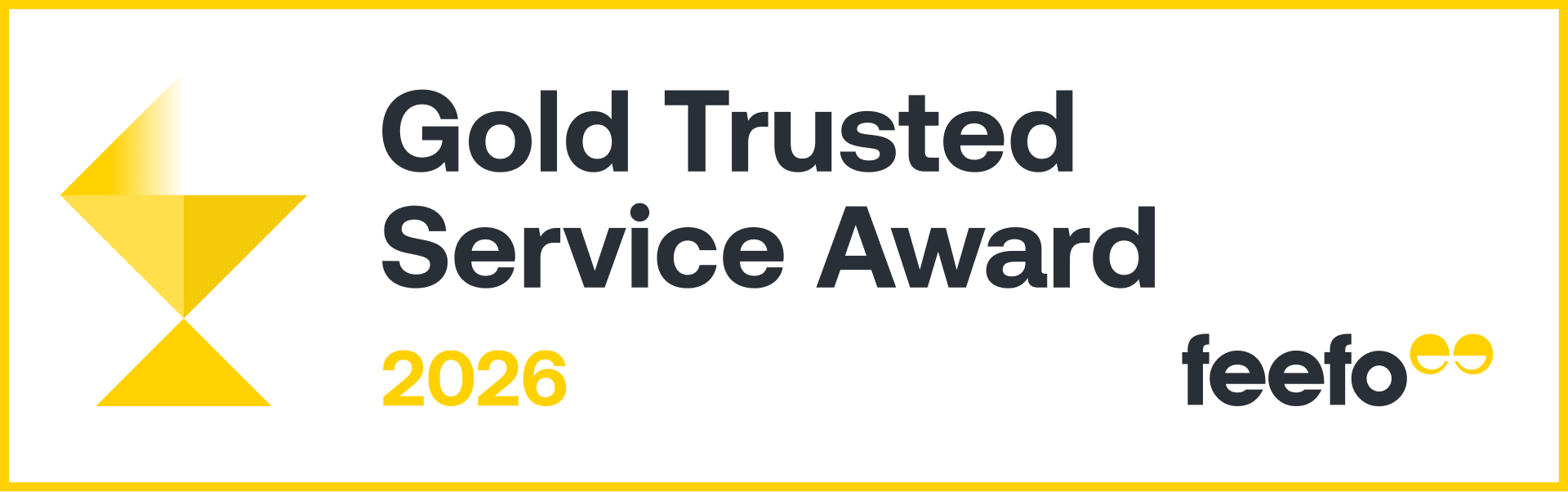 Gold Trusted Service Award 2025
